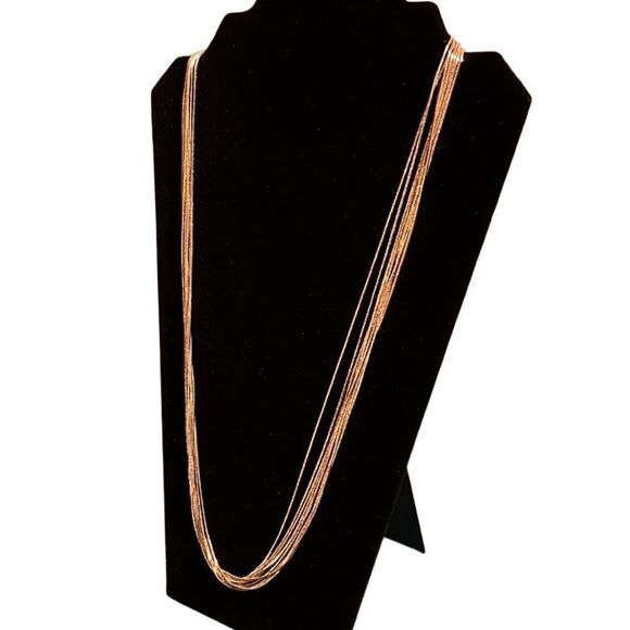 Ann Taylor Factory Multi-Layer, Multi Strand Necklace - Picture 3 of 6